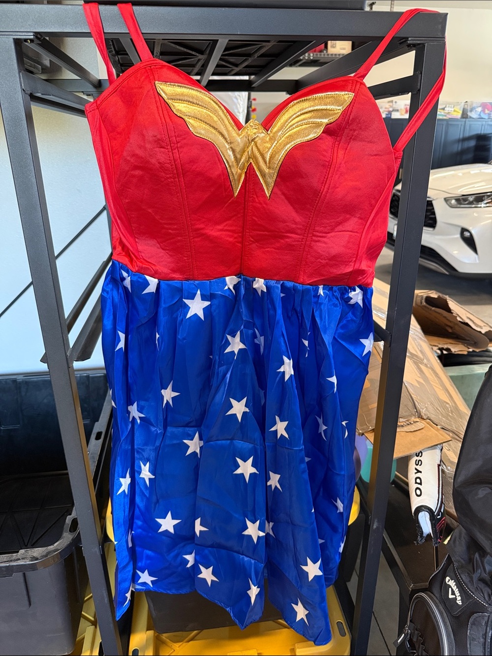 Wonder Woman women’s costume with accessories